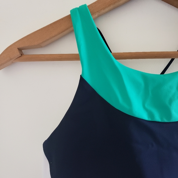 Athleta Freestyle Colorblock High Neck Bikini Top - Picture 4 of 12